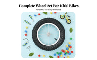 Children's Bike Wheel Aluminum Rim Kids Bike Wheel Pre-Assembled for Young Children