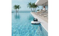 Wireless Cordless Robotic Pool Cleaner Battery-Powered Cordless Automatic Pool Cleaner Rechargeable Underwater for Swimming Pools