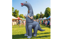 Inflatable Dinosaur Costume Adult Apparel for Halloween, Stage Performances