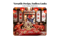 Chinese Traditional Headpiece Festive Chinese Traditional Hair Crown Chinese Traditional Hair Crown All-Match Tang Design Tiara
