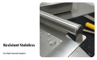 Stainless Steel Tire Roller Stand 360° Rotation Wheel Repair Support Heavy Duty for Mechanics, DIY Enthusiasts