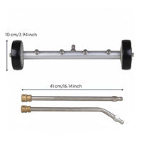 4000 PSI High Pressure Chassis Washer Stainless Steel Nozzles Pressure Washer Undercarriage Cleaner Sturdy Construction