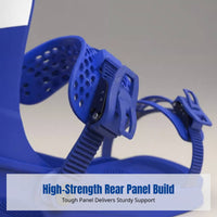 Strap-On Snowboard Binding, Versatile Terrain, Universal Fit, Sturdy Mixed Material, Comfortable Ankle Strap, Quick Adjust