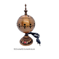 Electric Incense Burner No Open Flame Incense Burner with Lid Sturdy Enclosed for Home, Prayer Room