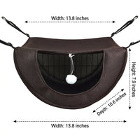 Cat Hammock Hanging Cat Bed with Breathable Mesh, Comfortable Hanging Bed Hammock Bed for Cat Cage Accessory, Indoor Cat Bed and Kitten Bed