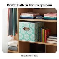 Stackable Organizer Cube Foldable Design Stackable Storage Cube Large Capacity