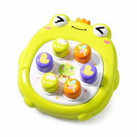 Button Board Early Learning Sensory Fidget Toy with Hanging Cord Handheld Tactile for Toddlers, Stroller, Car Seat