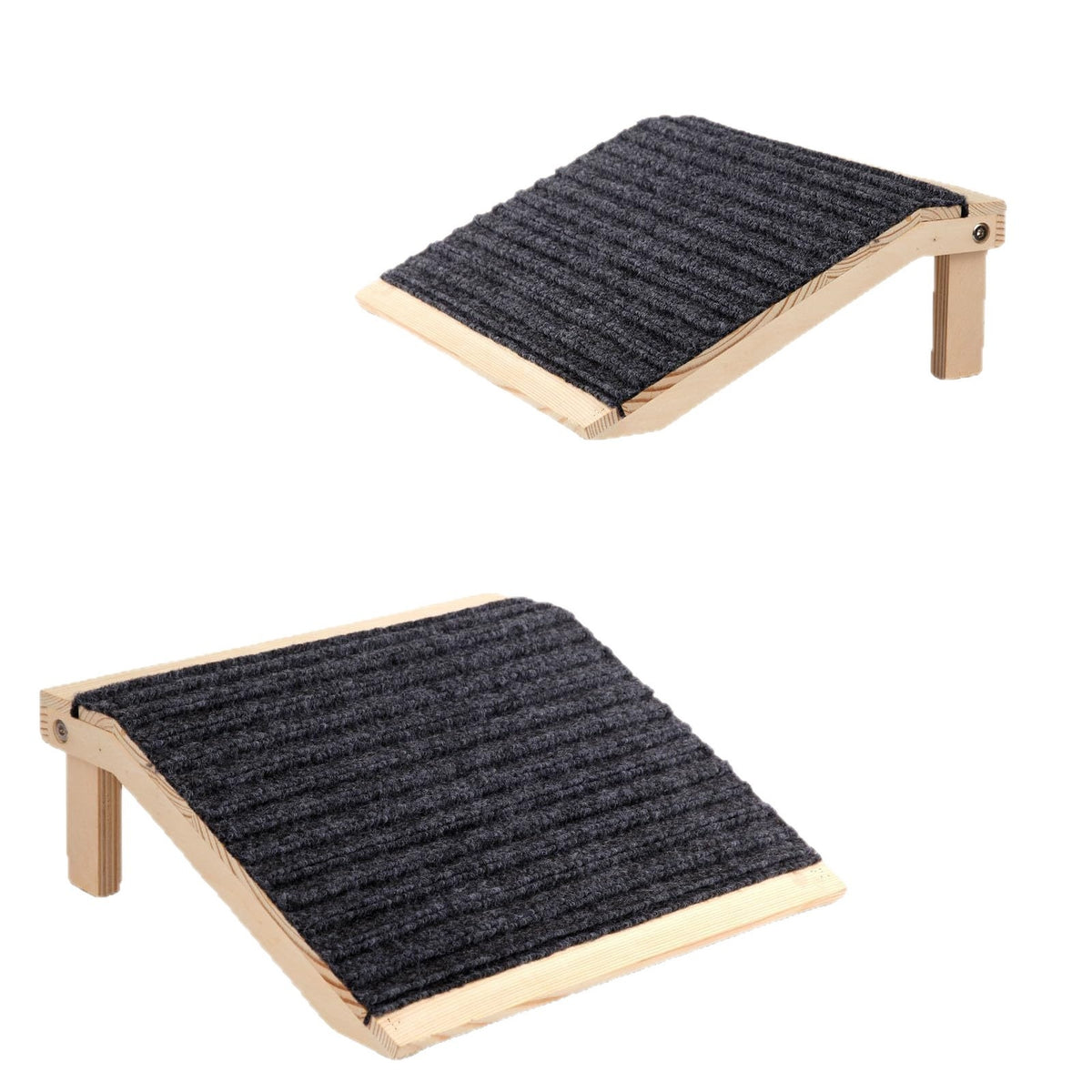 Foldable Pet Ramp Non-Slip Wooden Pet Ramp Portable for Couch, Small Pets