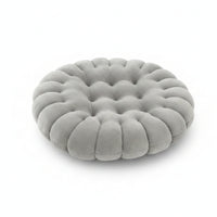 Round Biscuit Cushion Padded Cookie Chair Pad Cute Shape