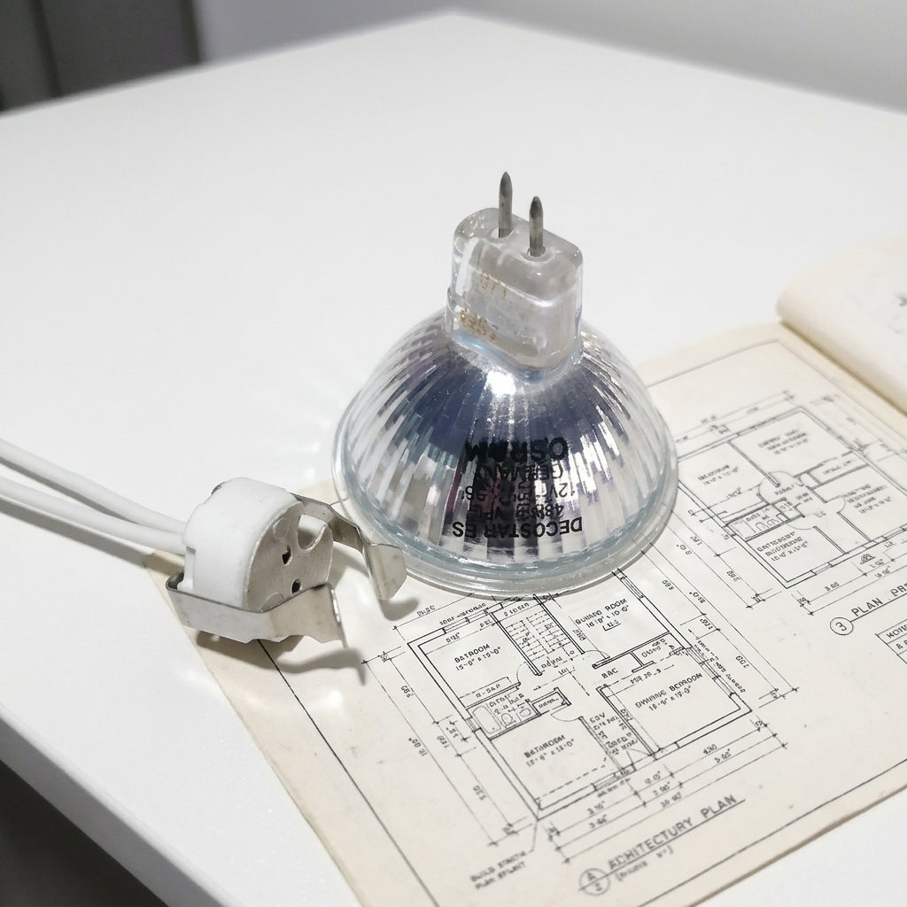 6A Rated Current Halogen Bulb Holder for MR16 Lamp, Replacement Lamp Holder for DIY Lighting, MR16 GU5 Pin Base Ceramic