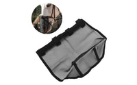 Horse Nose Mask Hook-and-Loop Breathable Horse Muzzle Cover Fly Mask Reinforced Trim