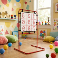 9-Grid Strike Zone Coach Numbered Pockets 9 Pocket Pitching Net Easy Assembly