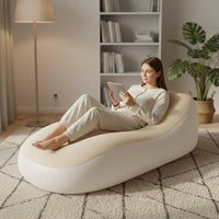 Inflatable Lounge Chair Portable Inflatable Lounger Comfortable Couch for Students