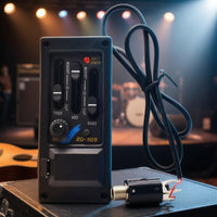 Onboard Acoustic Guitar Pickup with Preamp Black Electronics Rectangular for Luthier