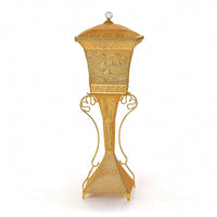 Incense Burner with Lid Retro Decor Spiritual for Entryway