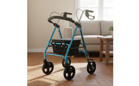 Mobile Walking Assistant Assistance Device with Seat Portable Mobile walkers Assistant Assistance Device Double Brake System Walking Frame
