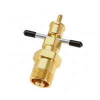 Solid Brass Olive Extractor with Cross Handle Compact Olive Remover Puller Tool Corrosion-Resistant Compression Sleeve Puller High-Strength for Plumbing Maintenance, Workshop