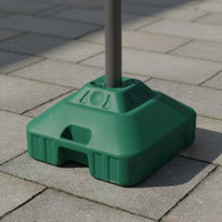 30L Weighted Parasol Base Weather Resistant Water Fillable Umbrella Base Portable Water Filled Umbrella Stand  Garden, Poolside, Backyard