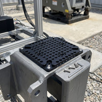 Display Mount Adapter Plate Perforated Display Mounting Plate Standard Bracket for Camera Rigs
