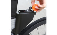 Road Bike Tail Bag Compact Hard-Shell Bike Bag with Straps Stable for Commuters
