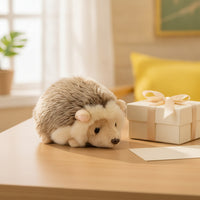 Hedgehog Plushie Toy Soft Plushie Small for Nursery, Desk