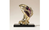 Aquatic Animal Sculpture Crystal Aquatic Animal Figurine Elegant for Living Room