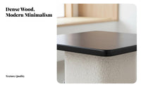 Minimalist Design floor matdesign Floor Desk Nordic Aesthetic Curved Leg Low Table Space-Saving Living Room Furniture Sturdy Construction for Apartment Dwellers, Homeowners, Families with Children, Bay corner, Small Spaces, Bedroom, Playroom