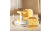 Baby Bath Seat Drainage Holes Baby Bath Chair Ergonomic Supportive for Infants, Bathtub