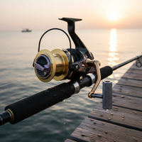 High-Strength Metal Gapless Spinning Reel for Sea Fishing