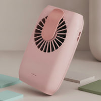 Attachable Waist Fan USB Rechargeable Waist Clip Fan Hands-Liberated