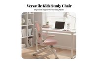 Stable Base Adjustable Ergonomic Young Person Chair High-Density Foam Cushion Adjustable Kids Desk Chair Breathable Mesh Back Student Seat Easy to Clean for Students, Teenagers, Parents, Study Room, Homework, Bedroom, Home Office