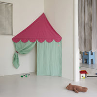 Reading Corner Tent with Curtains Lightweight Reading Corner Playhouse for Kids, Playroom