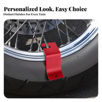 Aluminum Alloy Motorcycle Tire Bead Holder Lightweight Tire Changing Bead Clamp Universal Fit for Dirt Bike Riders, Trackside Repair, Garage