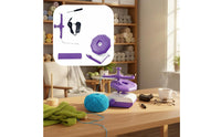 Time-Saving USB Yarn Winding Machine Compact Design Electric Yarn Winder Large Capacity Craft Tool Anti-Tangling for Knitters, Crocheters, Knitting Projects, Home Crafting