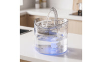 Cat Water Fountain Quiet Pet Drinking Fountain Waterer Electric Corded for Cats, Apartments, Kitchen