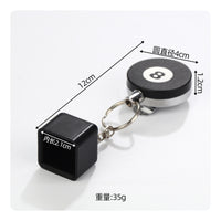 Easy to Carry Chalk Holder with Retractable Cord Long-Lasting Retractable Chalk Holder Pocket-Sized Sturdy