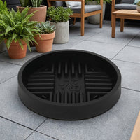Plant Saucers for Outdoor Plants, Thickened PP Material Round Tray, Drip Tray for Potted Plant, Single Landing Type Sturdy Plant Trays