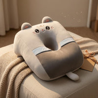 Pp Cotton Filling Quick Rest Pillow Stretchy Cat Support Pillow Cushioned Soft Toy Cute Design for Office Workers, Students, School