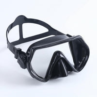 Panoramic View Nose Cover Snorkel Mask High Clarity Silicone Diving Mask Foldable Water Sports Gear for Snorkeling