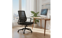High-Density Foam Cushion Ergonomic Office Chair 135° Reclining Ergonomic Mesh Office Chair for Students, Dorm Room
