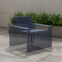 Metal Patio Furniture Set Waterproof Industrial Design Garden Furniture Outdoor Sectional Sofa for Sunroom, Courtyard, Balcony