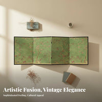 Arched Tri-Fold Panel Portable Miniature Screen Top for Office Workers