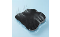 Wedge Seat Cushion Supportive Seat Cushion with Strap Non-Slip Chair Pad for Commuters, Office Workers