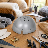 Ventilated ABS Helmet Shell Molded Helmet Shell with Ventilation Holes Safeguarding Bump Cap Shock Absorbing for DIY Costumes