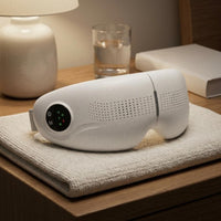 Point Vibration Foldable Eye Massager Hot Compress Electric Eye Massager Constant Temperature Wellness Device