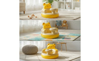 Compact Inflatable Baby Sitting Chair Lightweight Inflatable Baby Chair Portable Cushioned for Toddlers