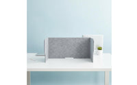 Sound Absorbing Desktop Privacy Board Sneeze Guard Office Desk Privacy Panel No Installation Required Acoustic Desk Screen Easy Setup for Students, Telecommuting Workers, Classrooms, Accessible-Plan Offices, Libraries