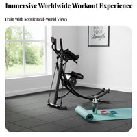 Core Glider Fitness Light Commercial Grade Fitness Ab Machine Machine Ergonomic Design Abdominal Contraction Coaster