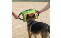 Bite Pillow Double-Stitched Tug Pillow with Handles Heavy-Duty Tug Toy with Rope Handles for Dogs