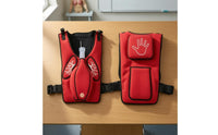 Heimlich Training Vest Chest Graphics Airway Obstruction Assistance Training Vest Black Trim Heimlich Maneuver for Adults